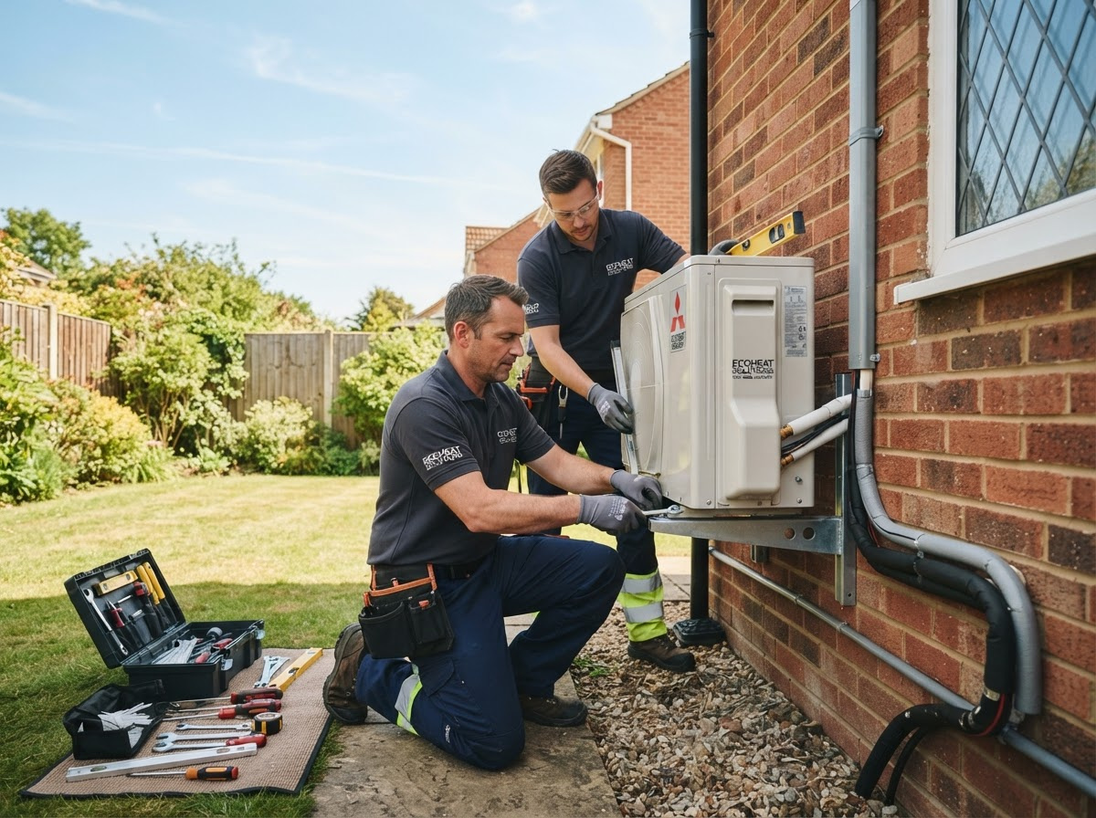 Heat pump installation in Co. Cavan 