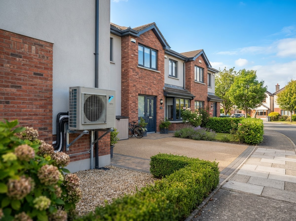 Heat pump installation in Ballymun 